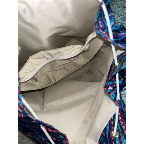 LeSportsac Explorer Backpack Hope Paisley 8264 EUC - Picture 6 of 13